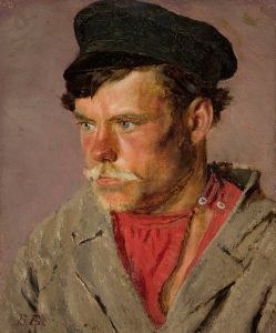 Study of a peasant’s head