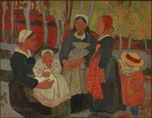 Bretons in the Forest of Huelgoat