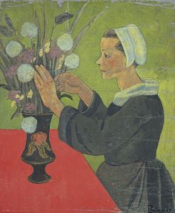 Bretonne au bouquet