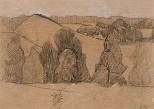 Landscape in Brittany