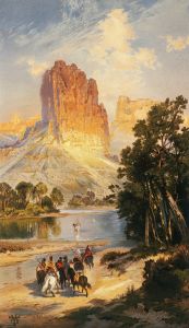 Cliffs of the Upper Colorado River, Wyoming Territory