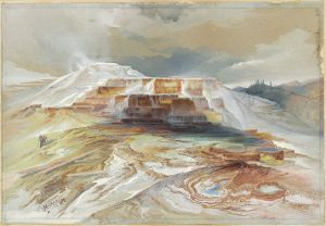 Hot Springs of Gardiner’s River, Yellowstone