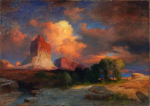Sunset Cloud, Green River, Wyoming