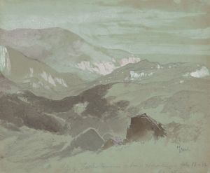 Cliffs of Ecclesbourne Near Hastings