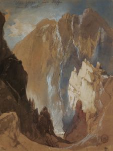 Toltec Gorge and Eva Cliff from the West, Colorado