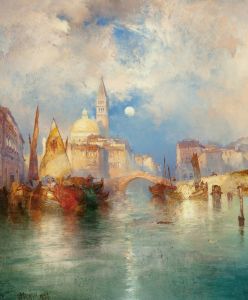 Moonrise, Chioggia, Venice