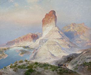 The Castle Rock, Green River, Wyoming