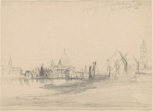 St. Paul’s from Under Waterloo Bridge, Low Tide