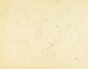 Field Sketch of Rocky Canyon