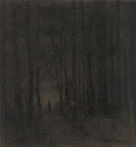 Figure in a Dark Wood