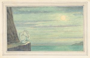 C’est extraordinaire combien la lune ne fait de l’effet , ‘Wiggle Much’ Design