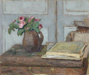 The Artist’s Paint Box and Moss Roses
