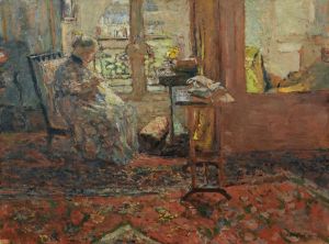 La Couseuse Devant La Fenêtre