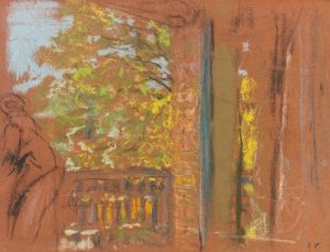 The Balcony At The Closerie Des Genêts, Vaucresson