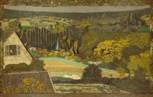 Landscape; Window Overlooking the Woods