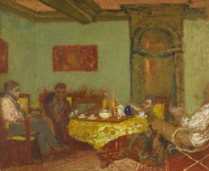 La conversation, chez les Natanson à Valvins