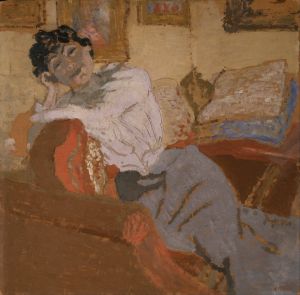 Madame Hessel on the Sofa