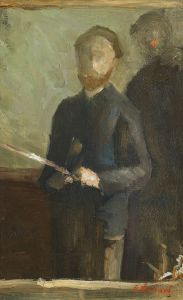 Étude pour ‘Autoportrait avec Waroquy’