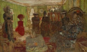 Le salon des Hessels, Rue de Rivoli