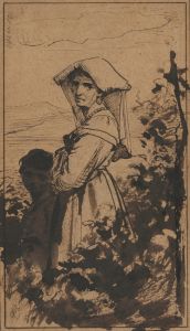 Standing Woman and Child