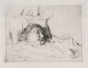 The sleeping child