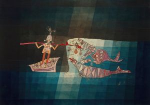 Fighting scene from the comic-fantastic opera ‘the seafarer’