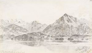 Blümlisalp von Hilterfingen aus