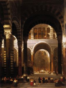 Interior of the Cathedral, Pisa.
