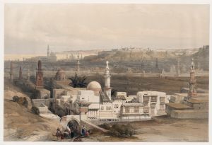 Cairo, from the gate of Citzenib, looking towards the desert of Suez.