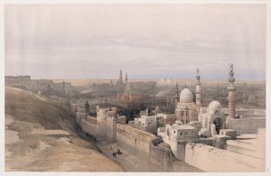 Cairo; looking west.