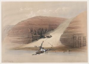Excavated temples of Aboosimble [Abû Sunbul], Nubia.