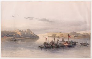 General view of Esouan [sic] and the Island of Elephantine.