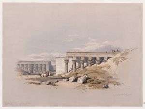 Lateral view of the temple called the Typhonæum, at Dendera [Dandara].