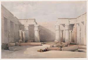 Medinet Abou [Medinet Habu], Thebes. Dec. 5th, 1832.