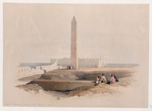 Obelisk at Alexandria, commonly called Cleopatra’s needle.