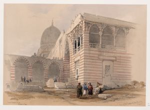 One of the tombs of the caliphs, Cairo.