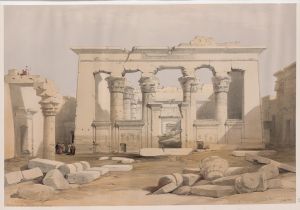 Portico of the Temple of Kalabshi [Kalâbishah].
