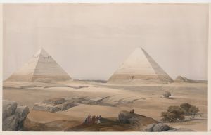 Pyramids of Geezeh [Giza].