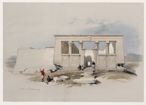 Temple at Wady Dabod [Wadi Dâbûd], Nubia.