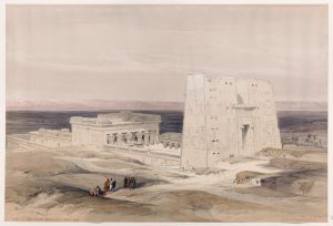 Temple of Edfou [Idfû], ancient Appolinopolis, Upper Egypt.