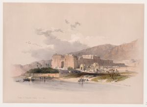 Temple of Kalabshee [Kalabsha, Kalâbishah], Nubia. Nov. 1838.