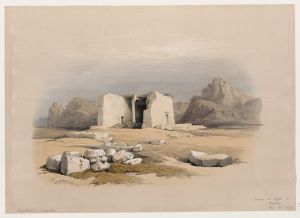 Temple of Tafa, in Nubia. Nov. 16th, 1838.