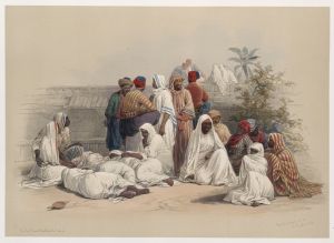 In the slave market at Cairo.