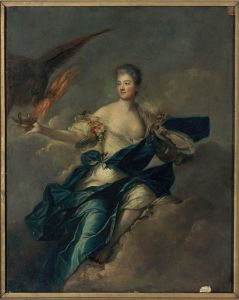 Portrait présumé de Mme de Mailly , en Hébé.