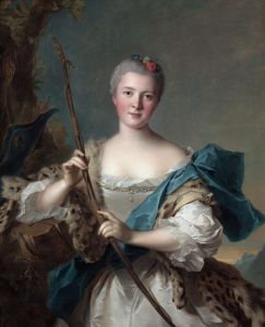 Portrait of a Woman as Diana