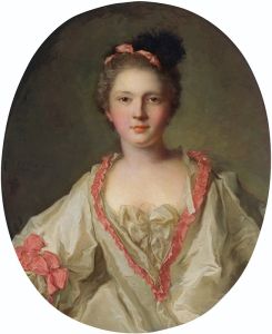 Portrait of Marie-Thérèse Geoffrin , Marquise de la Ferté-Imbault