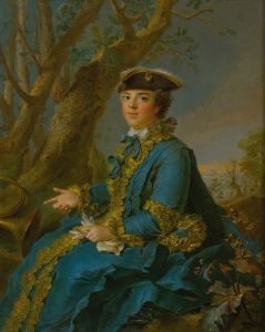 Portrait Of Marie Louise Elisabeth De France, Duchess Of Parma