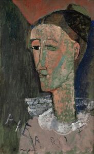 Self-Portrait as Pierrot