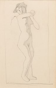 Femme nue debout