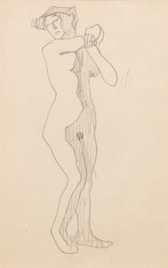 Femme nue debout